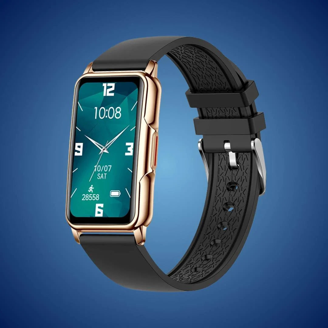 Smartwatch Metal Case Continuous Health Monitoring Interchangeable Straps