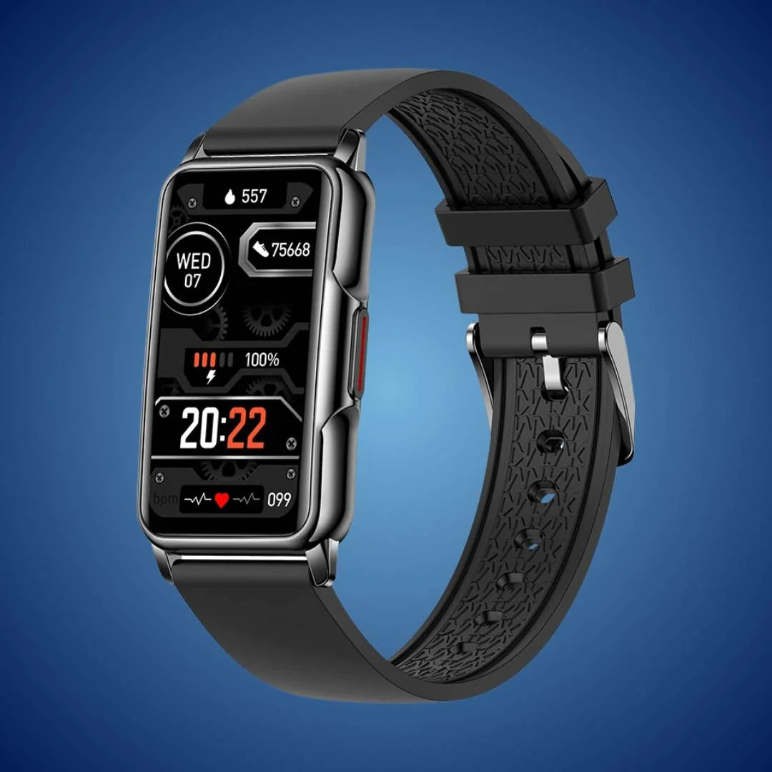Smartwatch Metal Case Continuous Health Monitoring Interchangeable Straps