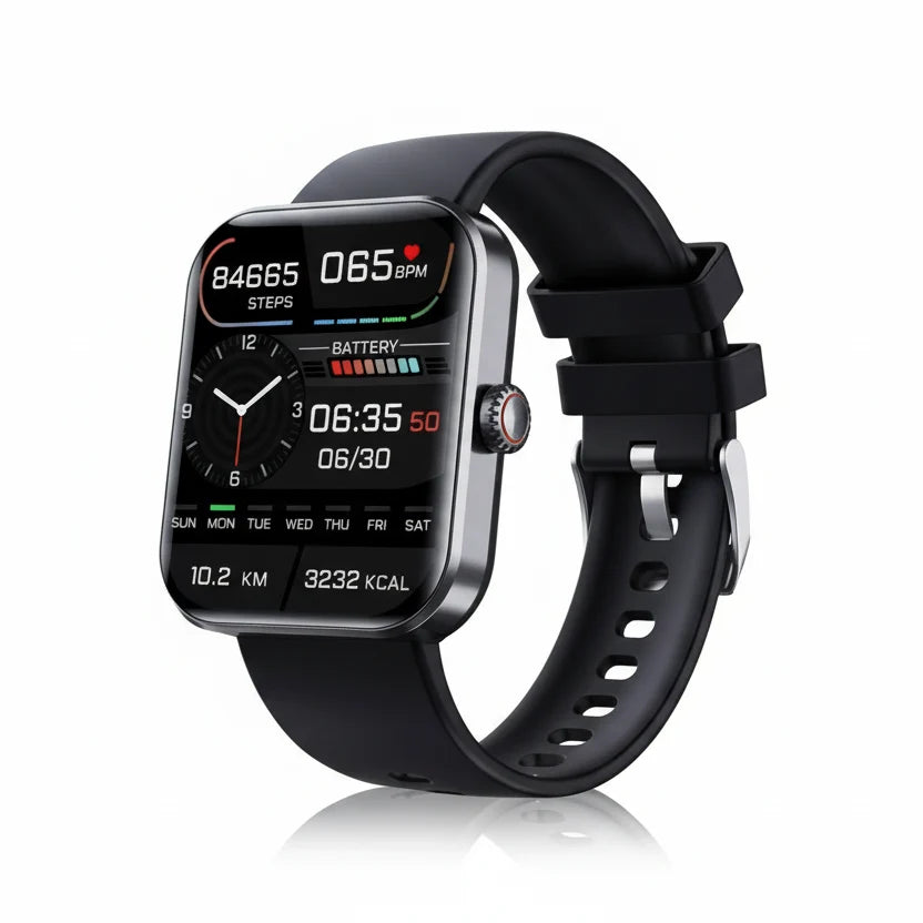 Smartwatch Non-Invasive Glucose Tracking 5-Day Battery