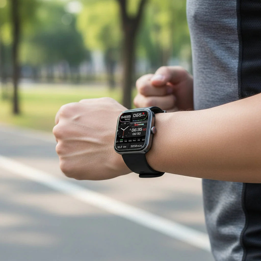 Smartwatch Non-Invasive Glucose Tracking 5-Day Battery