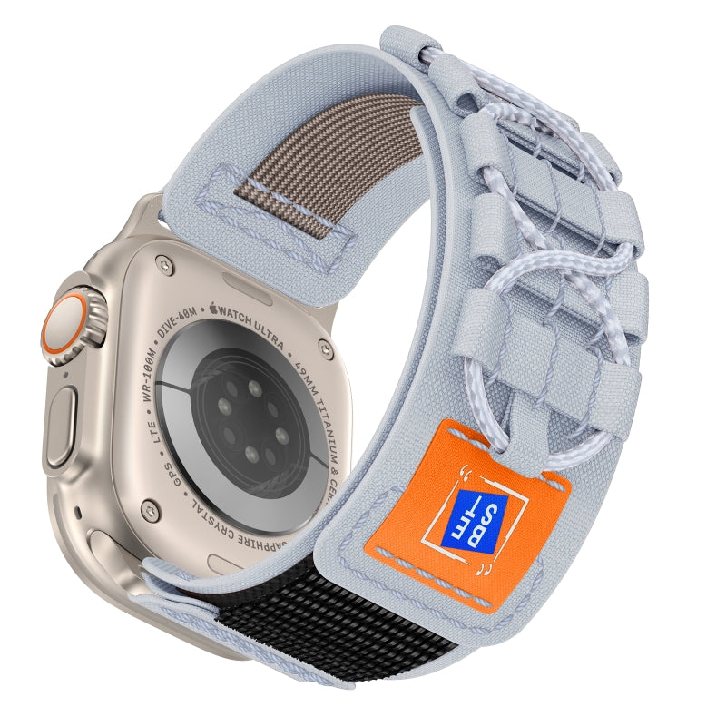 Smartwatch Strap Tactical Nylon Stainless Steel Connectors
