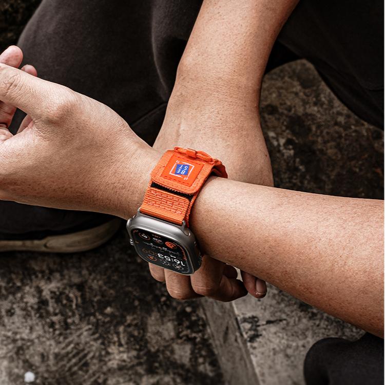 Smartwatch Strap Tactical Nylon Stainless Steel Connectors