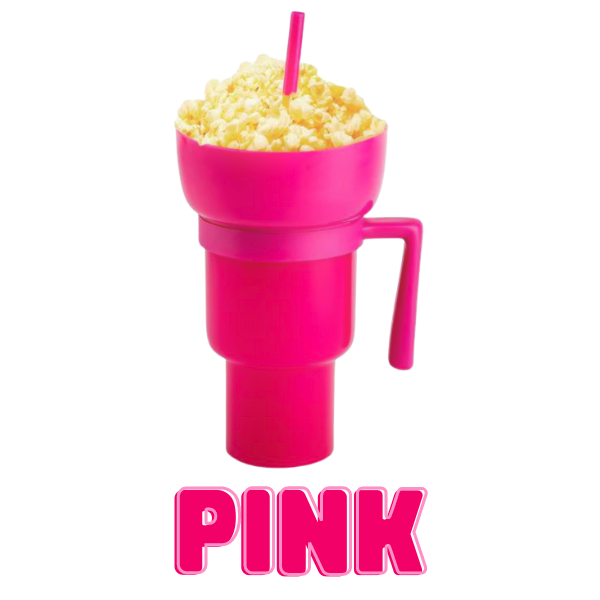 Snack & Drink Cup 1 L Capacity Removable Handle