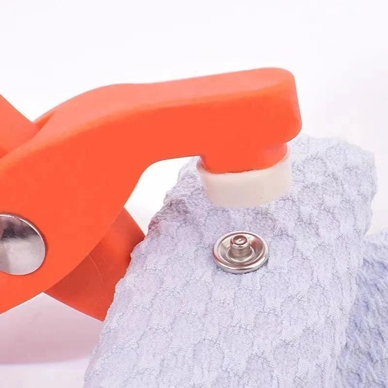 Snap Button Kit Rust-Resistant Stainless Steel Includes Pliers