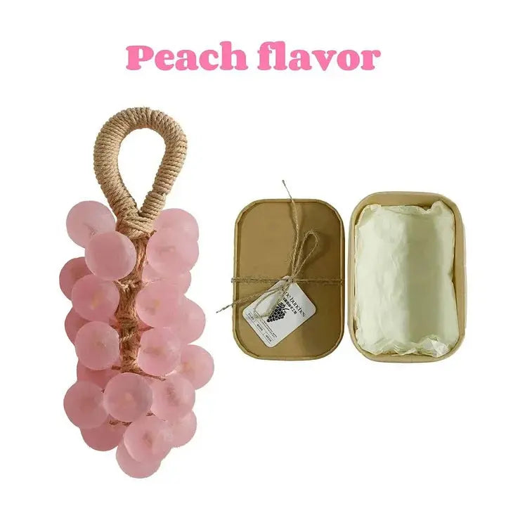 Soap Bar Handmade Grape Shape Mild For Sensitive Skin