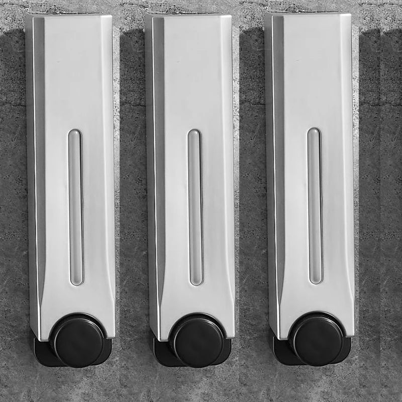 Soap Dispenser Wall-Mounted Magnetic Lid & One-Hand Pump