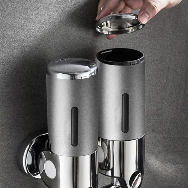 Soap Dispenser Wall-Mounted Stainless Steel 500 ml