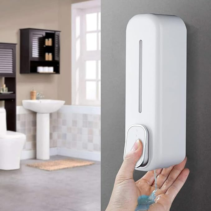 Soap Dispenser Wall-Mounted Touchless Infrared & Adjustable Dose