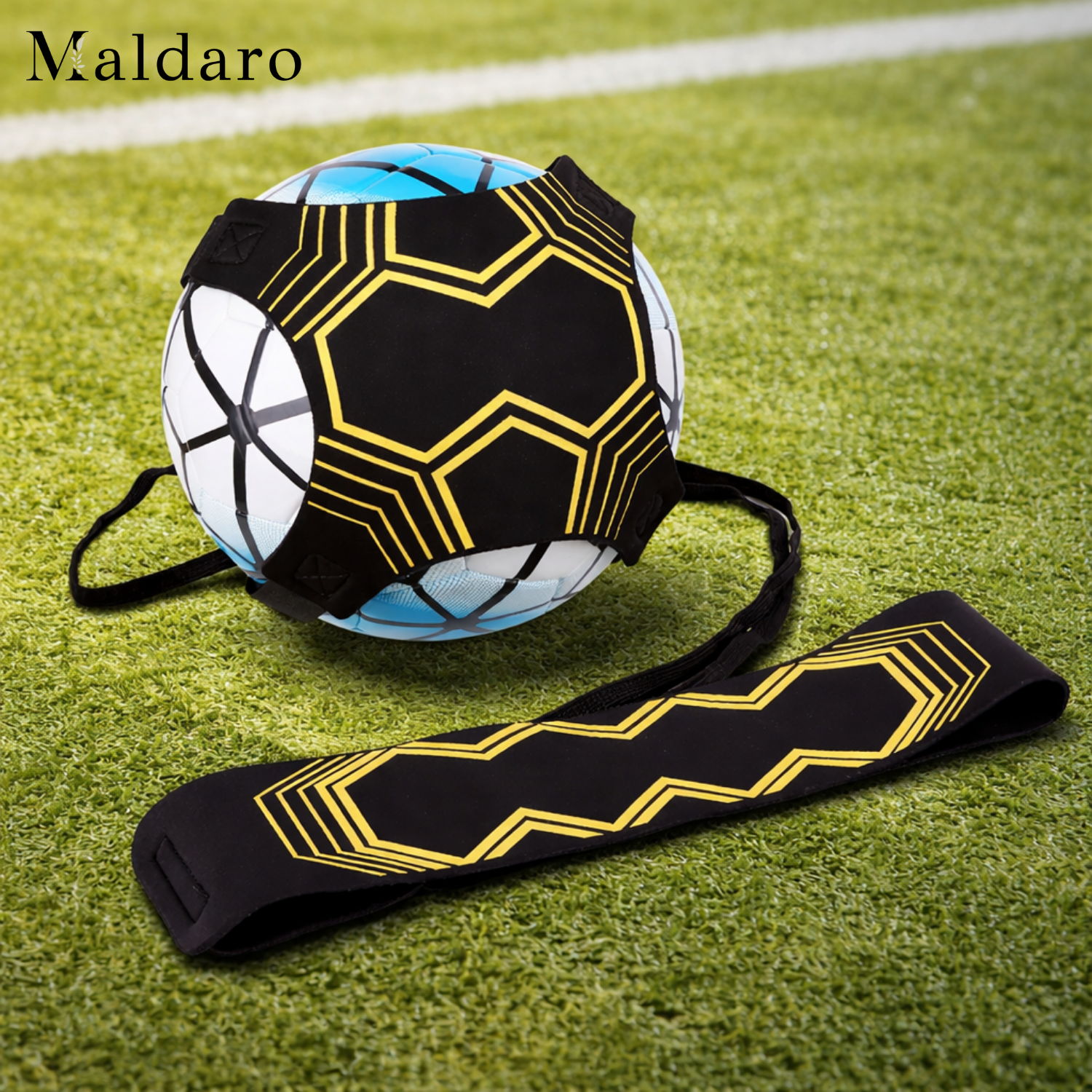Soccer Training Band Automatic Ball Return Adjustable Neoprene