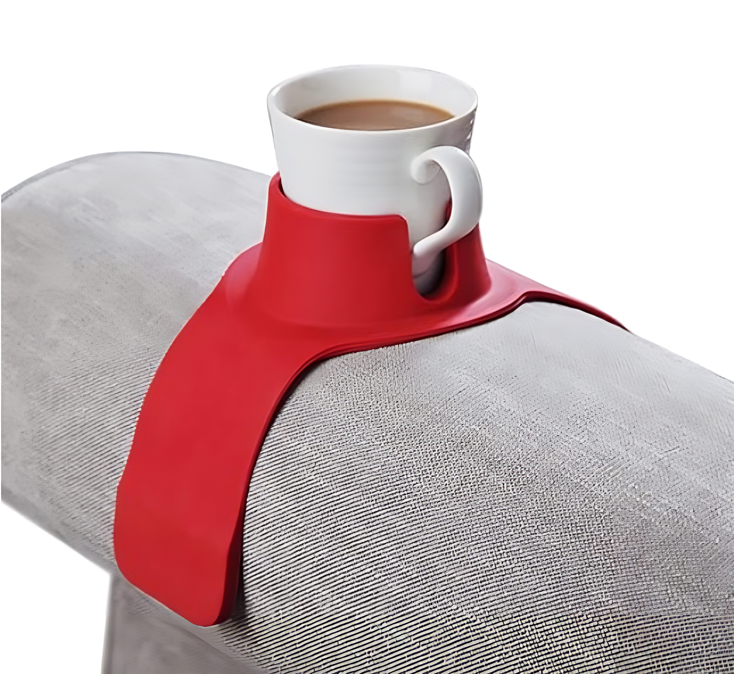 Sofa Armrest Cup Holder Silicone Non-Slip & Weighted