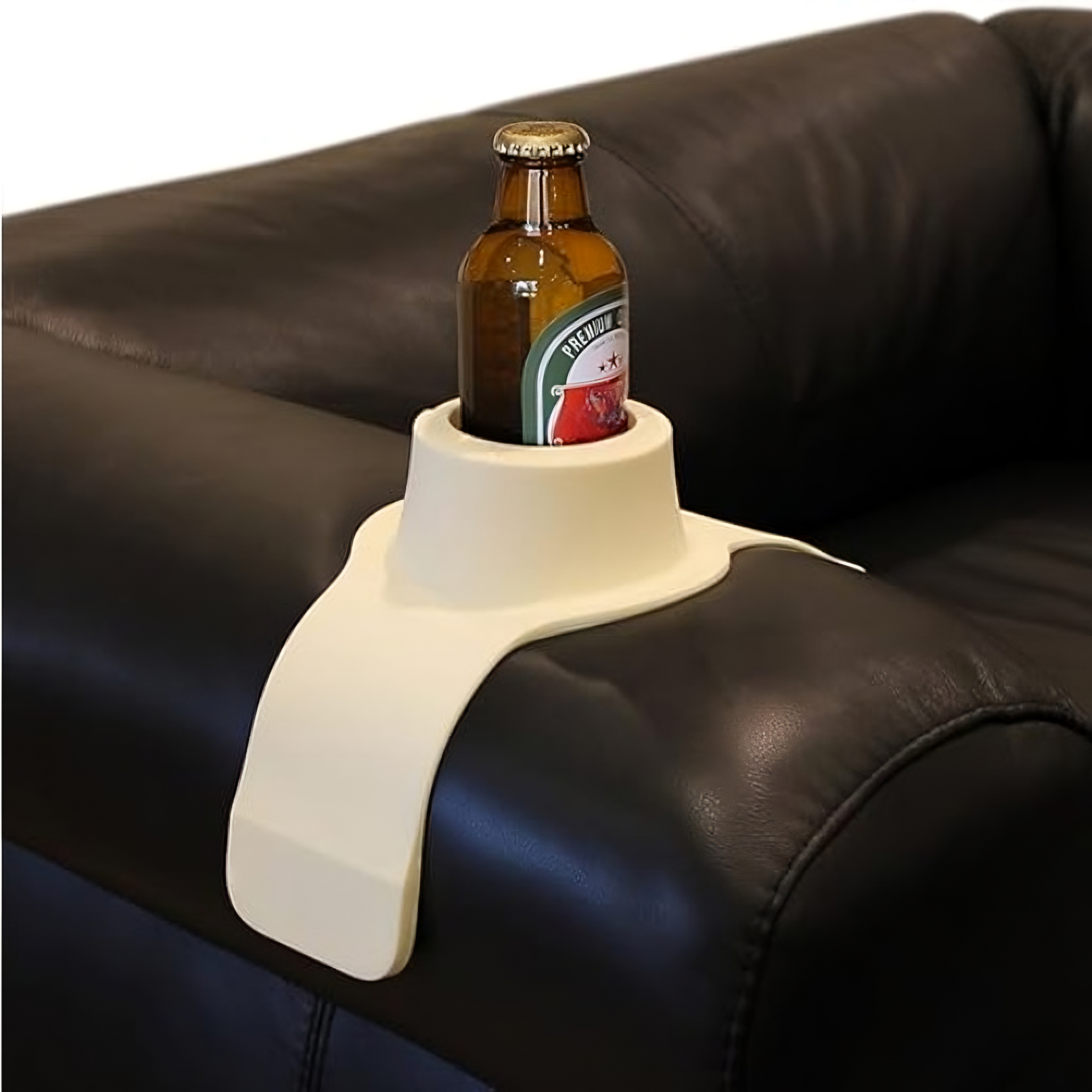 Sofa Armrest Cup Holder Silicone Non-Slip & Weighted