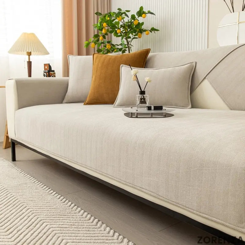 Sofa Cover Non-Slip Chenille Machine Washable