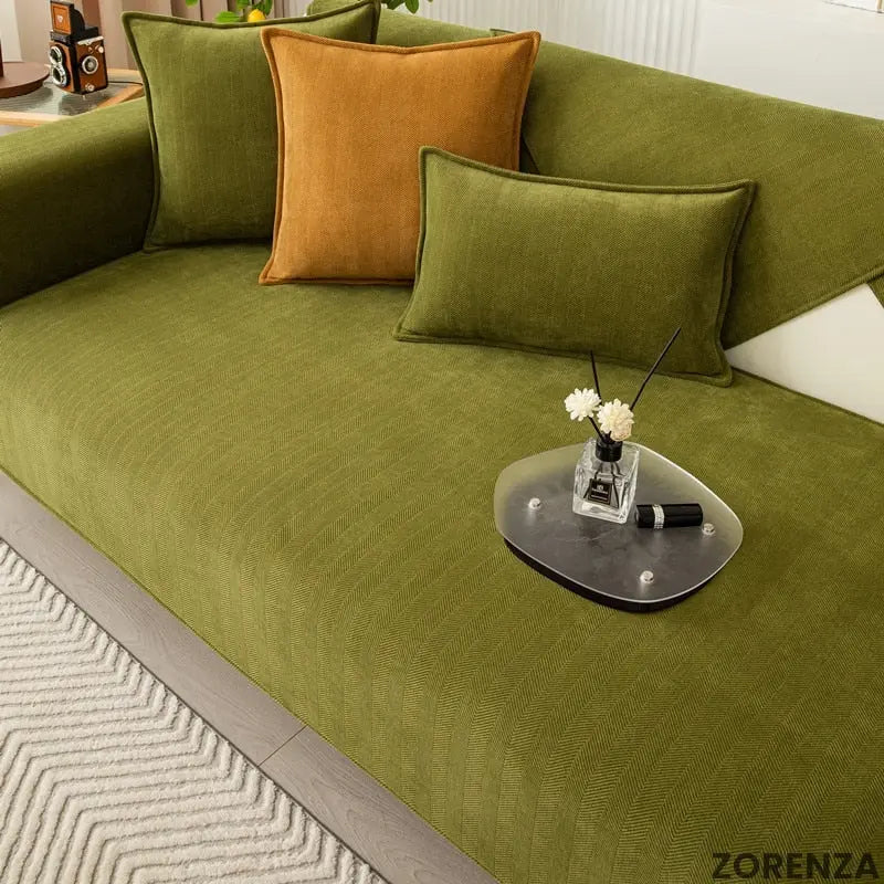 Sofa Cover Non-Slip Chenille Machine Washable