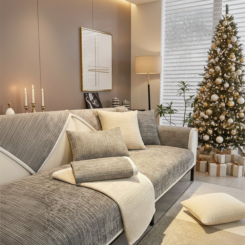 Sofa Protector Scratch-Resistant Machine Washable Recyclable Fabric