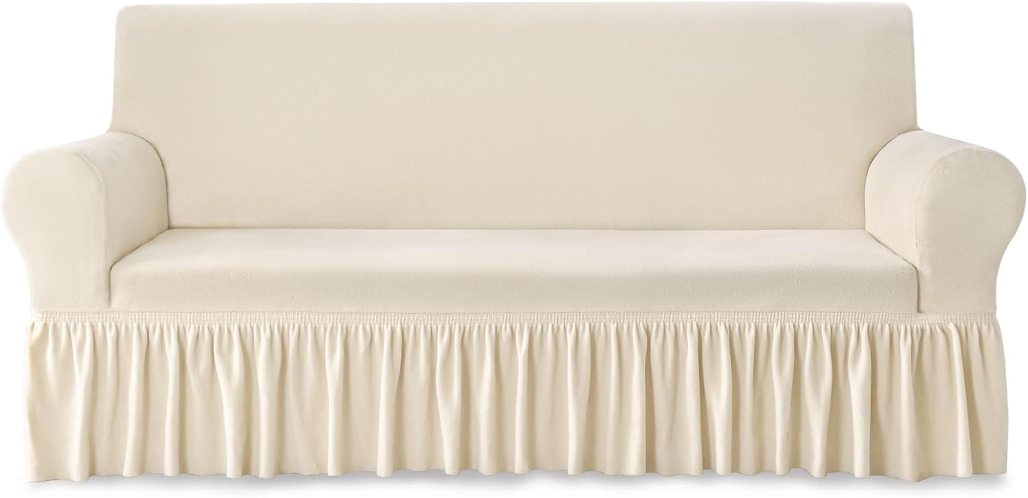 Sofa Slipcover Cloud-Soft Stretch & Anti-Slip Machine Washable