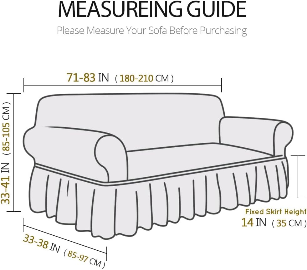 Sofa Slipcover Cloud-Soft Stretch & Anti-Slip Machine Washable