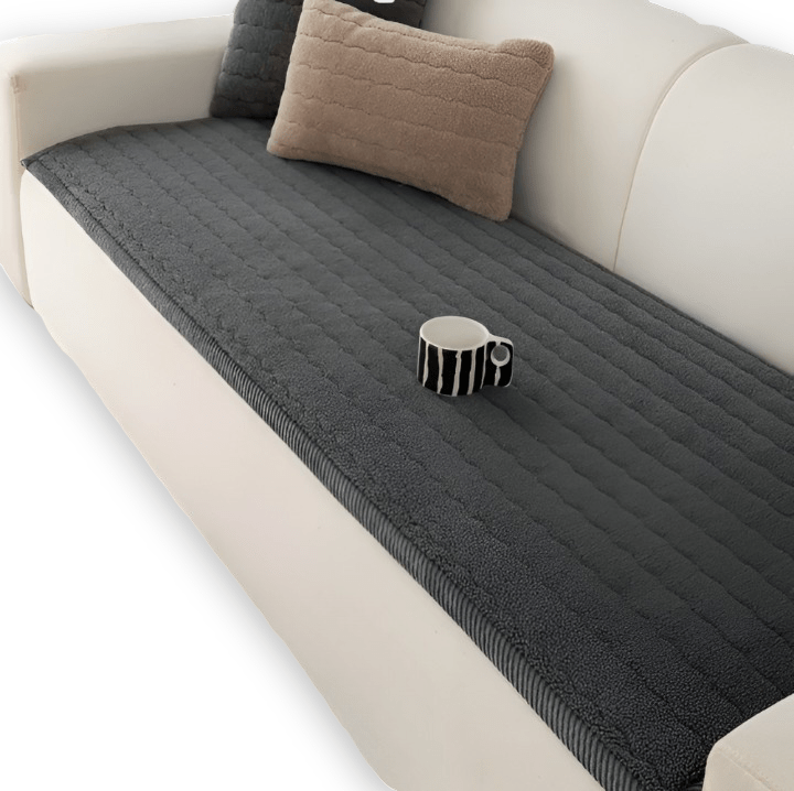 Sofa Slipcover Non-Slip Backing Soft Polyester Machine Washable