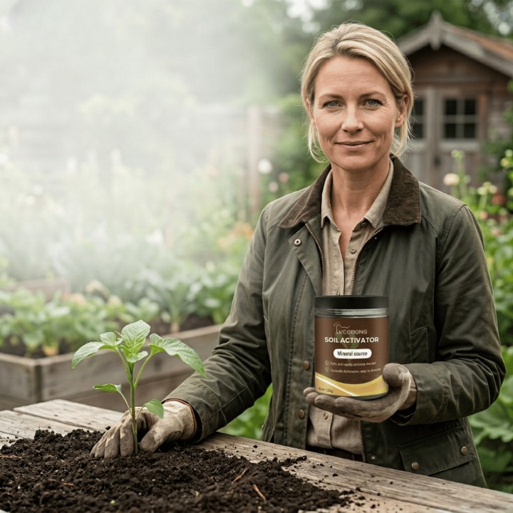Soil Activator Powder Loosens Compacted Soil Boosts Nutrient Uptake