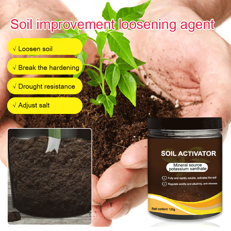 Soil Activator Powder Loosens Compacted Soil Boosts Nutrient Uptake