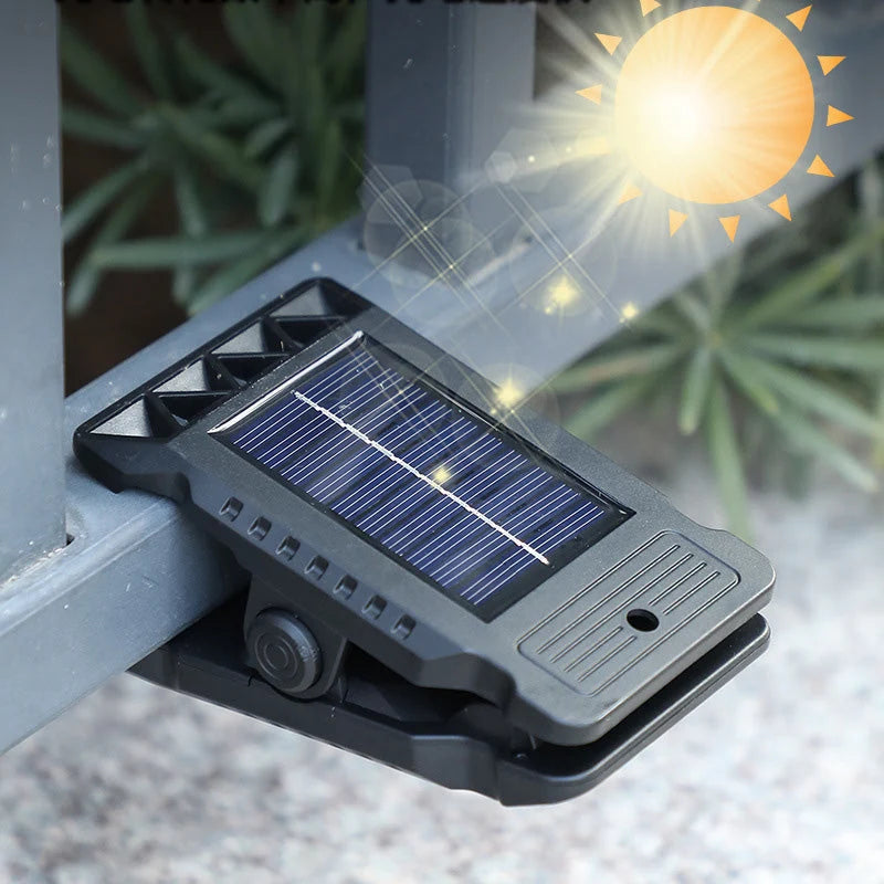 Solar Clip Light Motion Sensor & USB-C Fast Charge