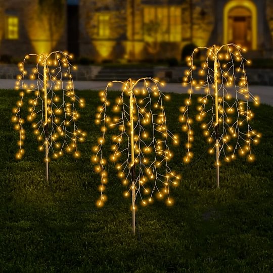 Solar Garden Light Fireworks Effect Weatherproof
