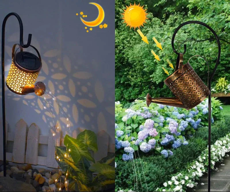 Solar Garden Light Peacock Design Reinforced Iron Dusk Sensor