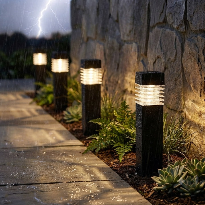 Solar Ground Light Automatic Dusk To Dawn Waterproof