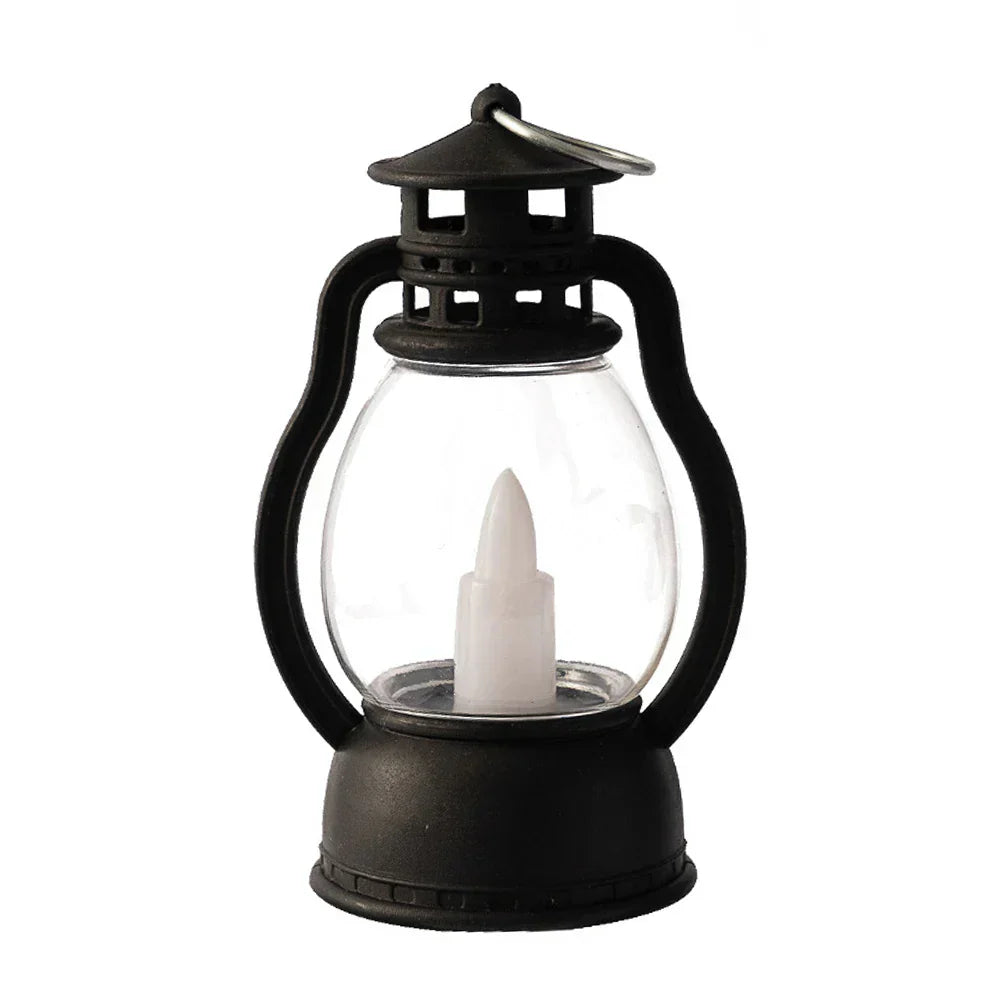 Solar Lantern Flickering LED Dusk To Dawn Splash Proof
