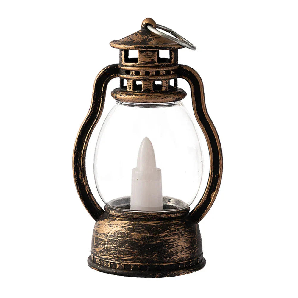 Solar Lantern Flickering LED Dusk To Dawn Splash Proof