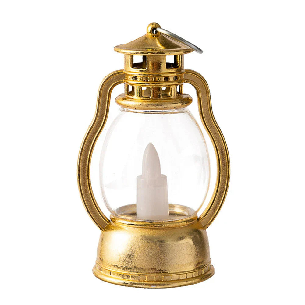 Solar Lantern Flickering LED Dusk To Dawn Splash Proof