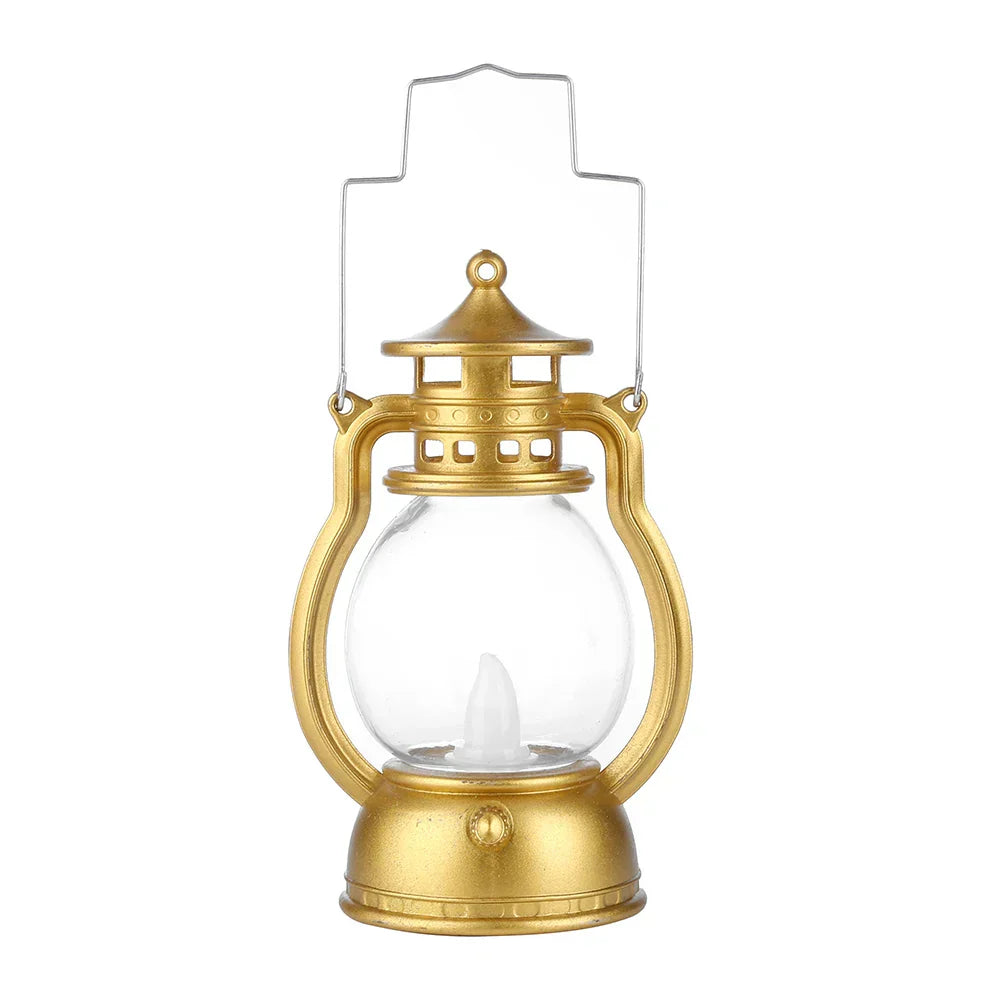 Solar Lantern Flickering LED Dusk To Dawn Splash Proof