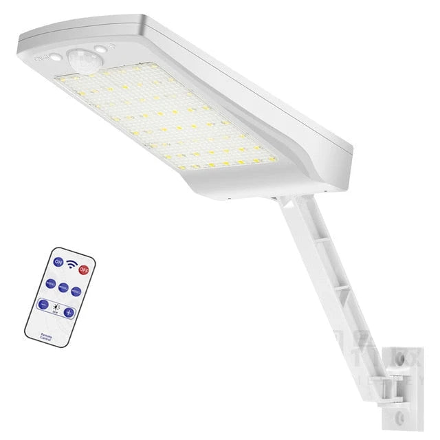 Solar Outdoor Light Motion Sensor & Remote 800 Lumens
