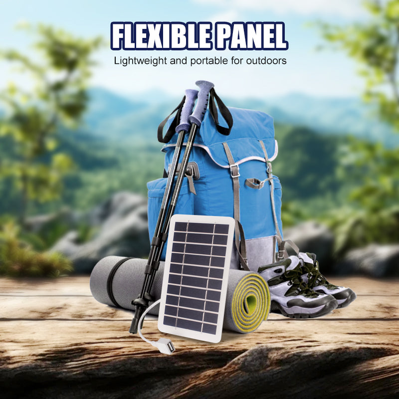 Solar Panel Flexible USB 2W 5V