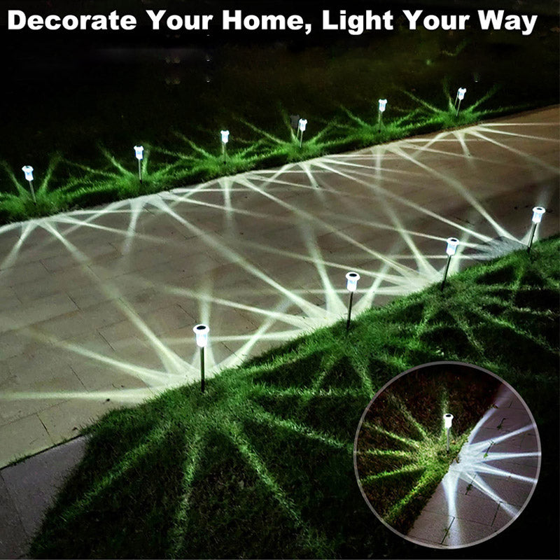 Solar Pathway Light Dusk Sensor Stainless Steel & Acrylic