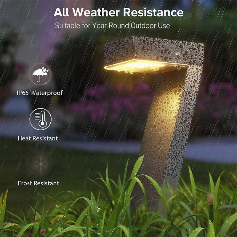 Solar Pathway Light Seven-Shaped Weatherproof 12-Hour