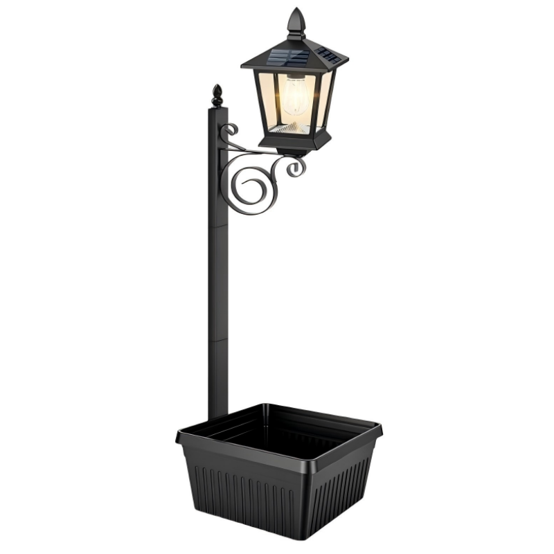 Solar Planter Light Warm White Automatic Weatherproof