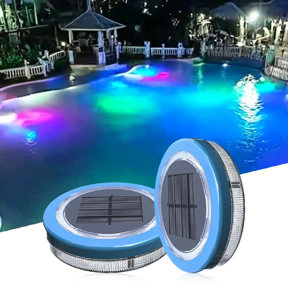 Solar Pool Light Floating & Waterproof Color LED