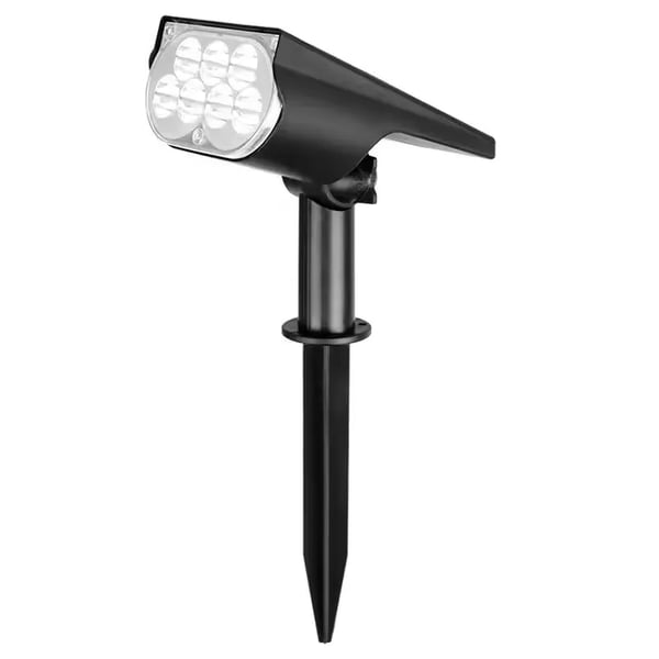 Solar Spotlight Adjustable Panel & Swivel Head