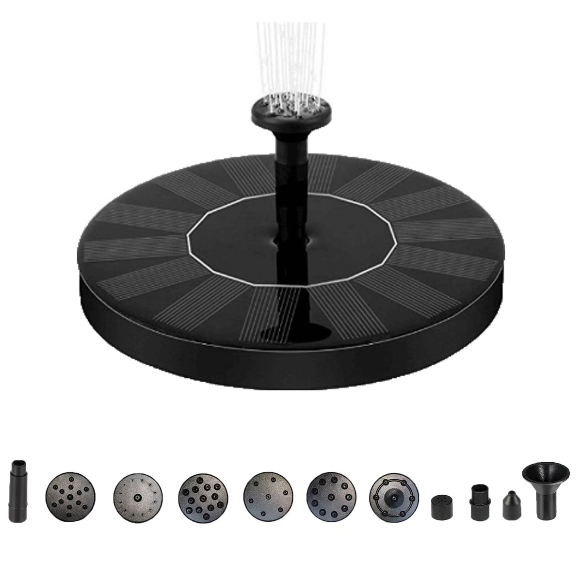 Solar Water Pump Floating Auto-Start Multiple Nozzles