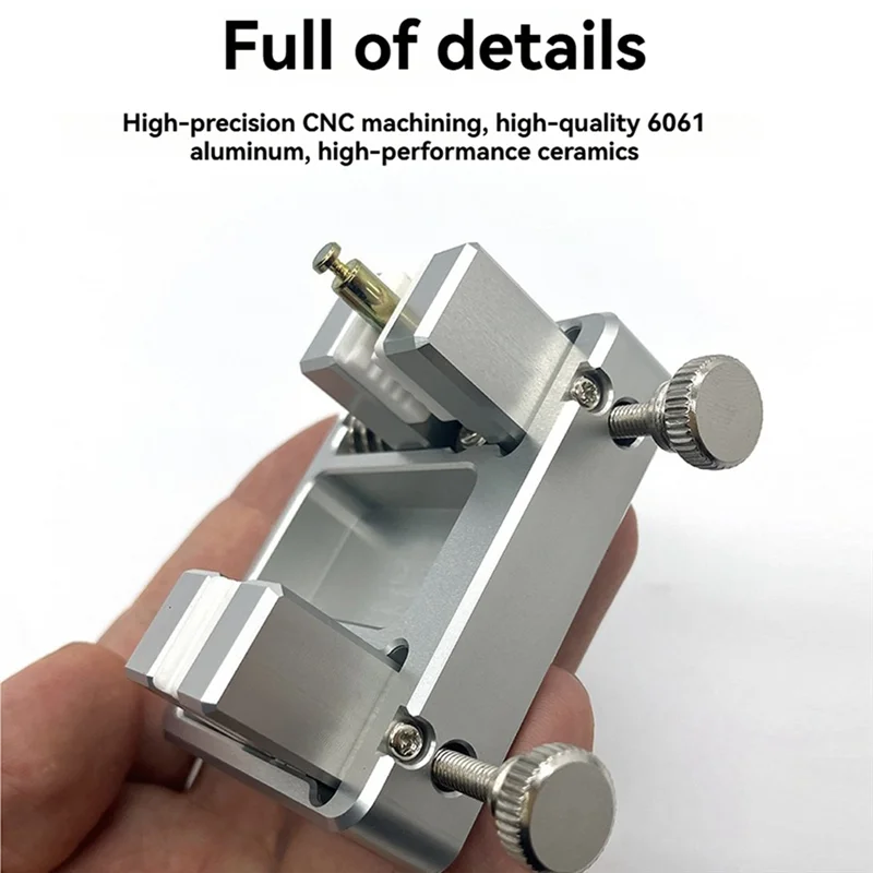 Soldering Clamp Double Jaw Heat-Resistant Jaws 11 mm Opening