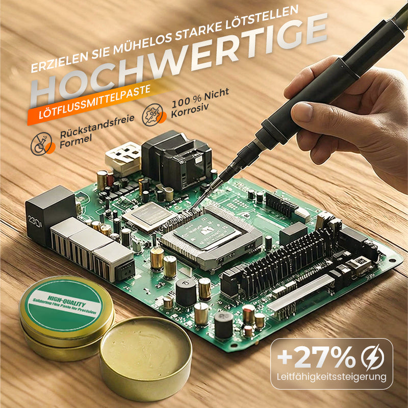 Soldering Flux Paste Residue-Free & Non-Corrosive Precision Dosing