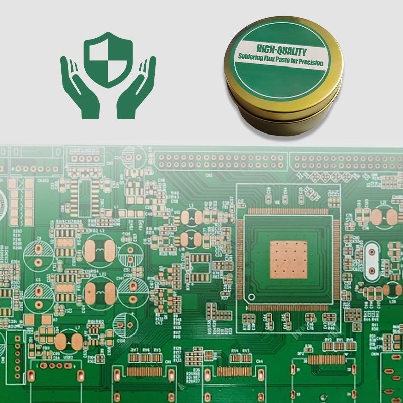 Soldering Flux Paste Residue-Free & Non-Corrosive Precision Dosing