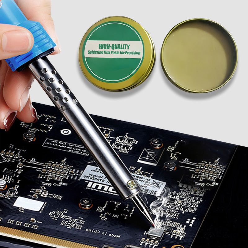Soldering Flux Paste Residue-Free & Non-Corrosive Precision Dosing