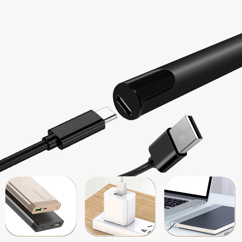 Soldering Iron USB Powered Digital Display 3 Interchangeable Tips