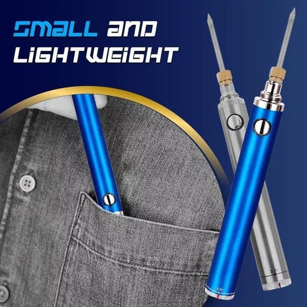 Soldering Iron USB Rechargeable Fast-Heating & Adjustable Temperature