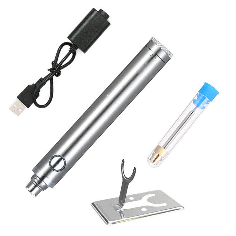 Soldering Iron USB Rechargeable Fast-Heating & Adjustable Temperature