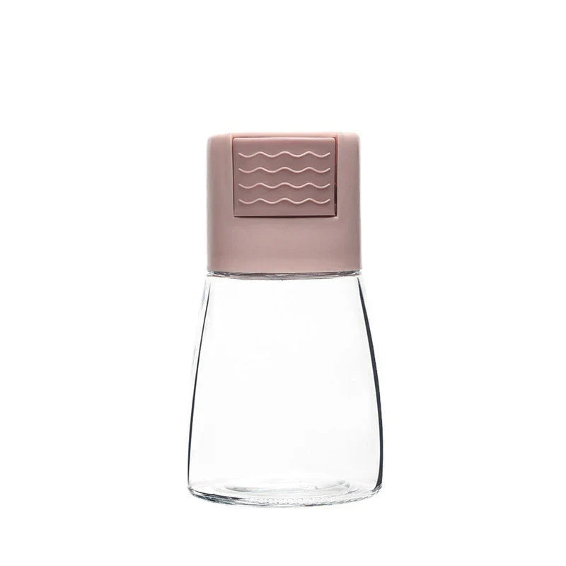 Spice Dispenser Pressure-Assisted Push-Button Portion Control