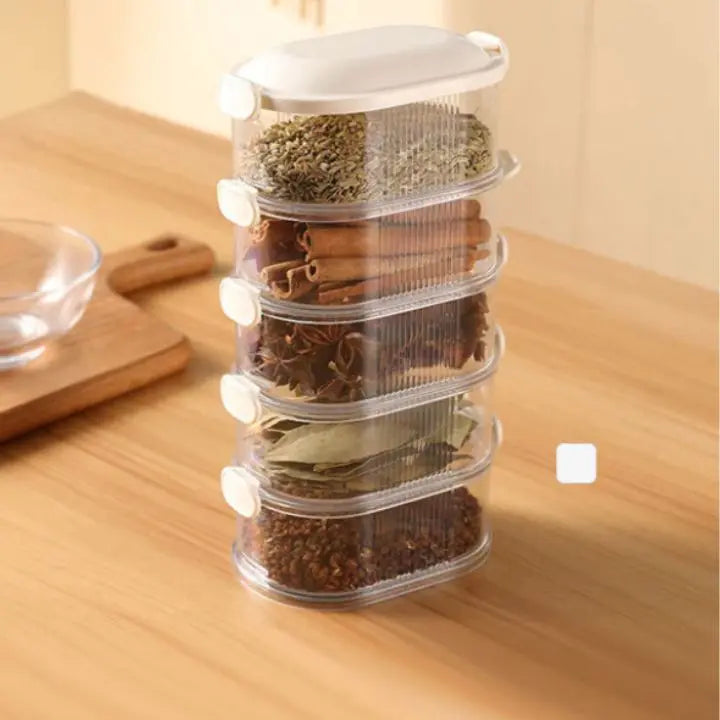 Spice Organizer Airtight & Stackable BPA-Free