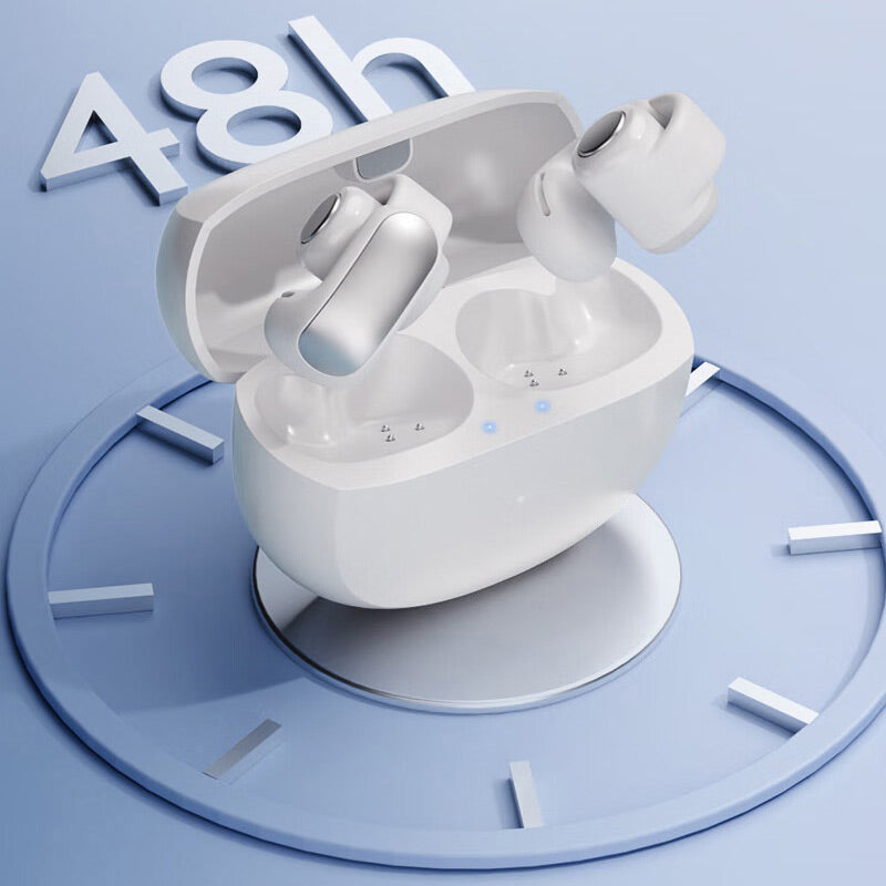 Sports Headphones Open-Ear 48-Hour Battery Noise-Cancel Mic