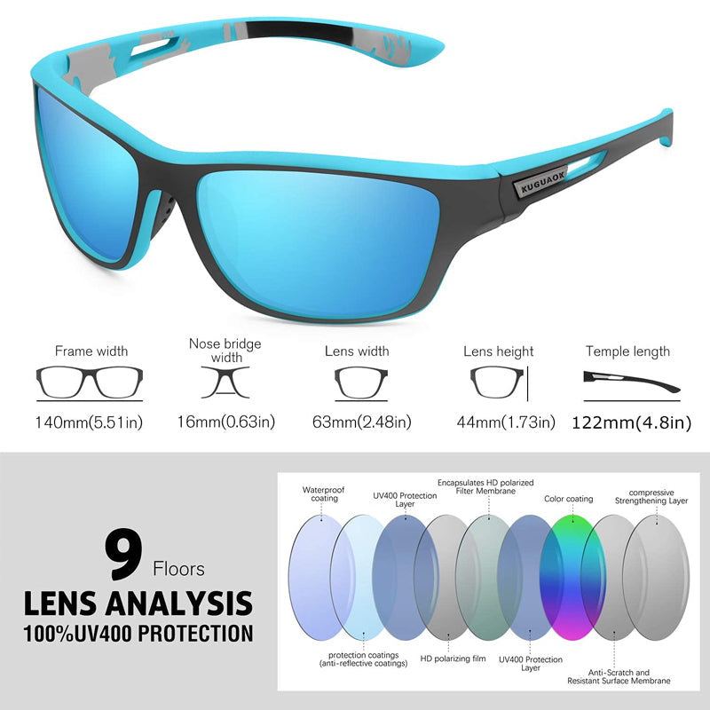 Sports Sunglasses Polarized Photochromic UV400